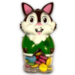 Драже шоколадне в кольоровій глазурі Зайчик БЕЗ ГЛЮТЕНУ Easter Club 100г Нідерланди