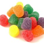 Желейні цукерки з фруктовою начинкою в кислому посипанні Цитрусовий Вихор CANDI 200г Польща