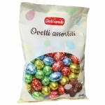 Шоколадні цукерки Асорті Великодні Яєчня Ovetti assortiti Dolciando 850 г Італія