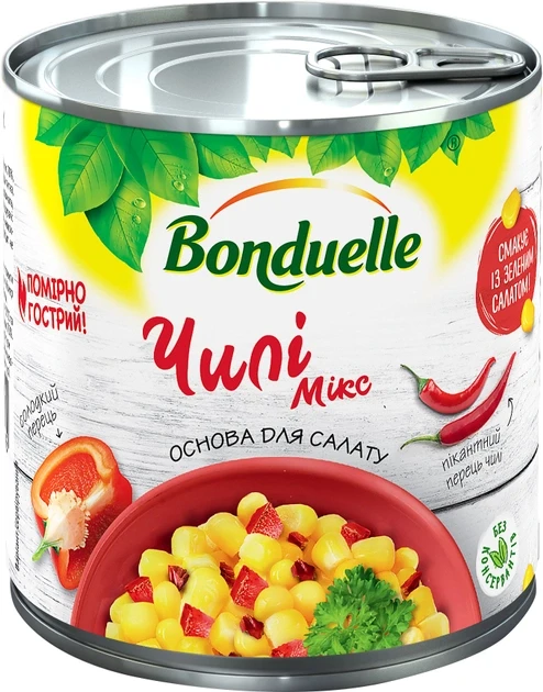 Основа для салату Чилі Мікс Бондюель 255/310г Франція