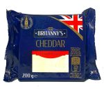 Сир твердий Чеддер Britanny's Cheddar 200г Польща