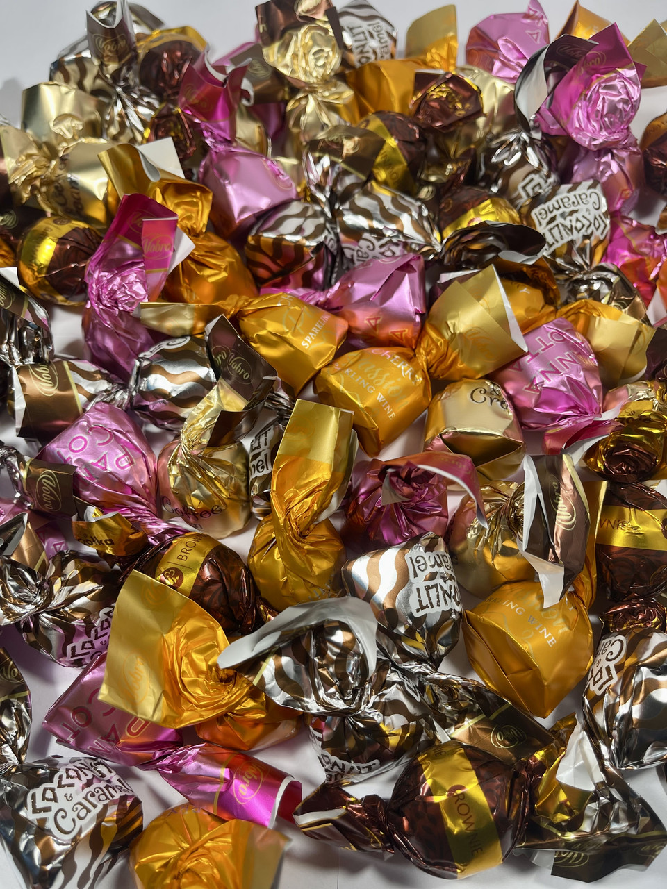 Шоколадні цукерки Асорті 5 смаків Vobro 1кг Польща