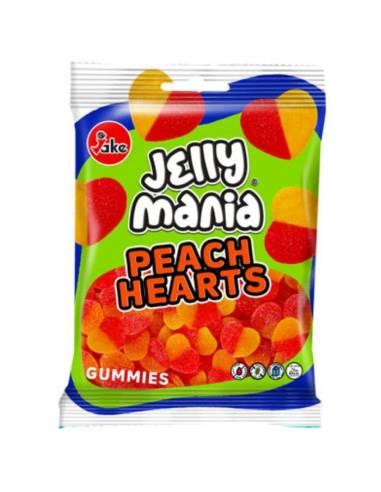 Желейні цукерки БЕЗ ГЛЮТЕНУ І ЛАКТОЗИ Jelly Mania Peachhearts Jake 100г Іспанія