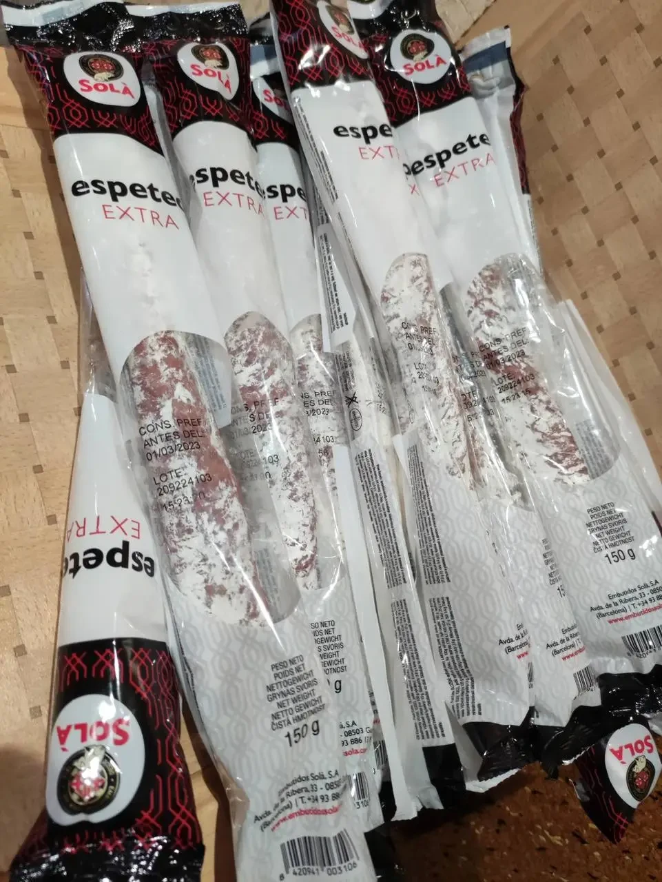 Колбаса Fuet Extra Sola 150 г Іспанія