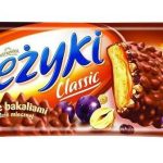 Печиво в шоколаді з фундуком та родзинками Jezyki Classic Goplana, 140 г Польща