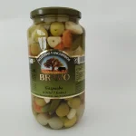 Оливки-коктейль Гаспача 7 овочів Bravo Aceitunas y encurtidos Gazpacha Coctel 7 frutos 1000г Іспанія