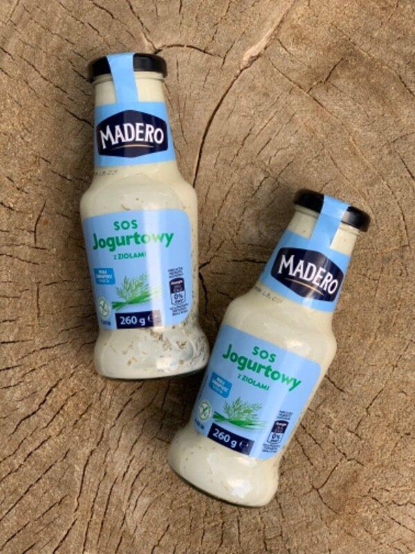Соус йогуртовий з зеленню Madero Sos Jogurtowy z Ziolami 260г Польща