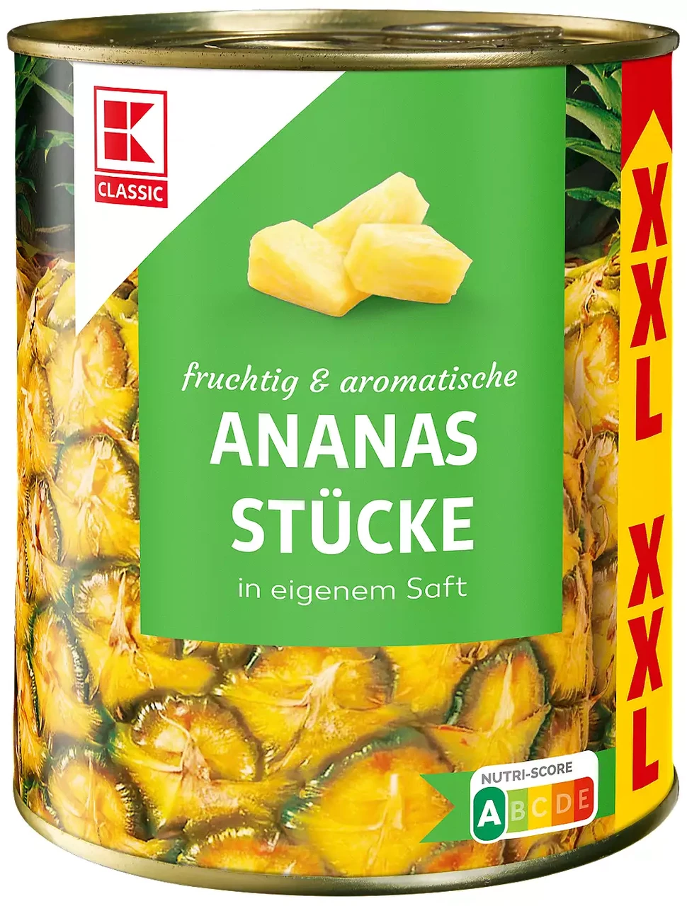 Ананас шматочками у сиропі Kaufland Ananas Stucke 567г Чехія