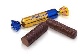 Цукерки шоколадні глазуровані Ніколь ТМ Бісквіт шоколад 1кг