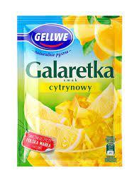 Желе (Galaretka) зі смаком лимона Gellwe Польща 72г