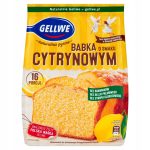 Суміш для лимонного кексу Gellwe Babka o smaku cytrynowym 375 г Польща