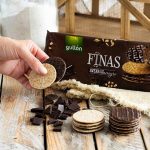 Печенье oвсяное с черным шоколадом БЕЗ САХАРА Gullon Zero Finas 150г Испания