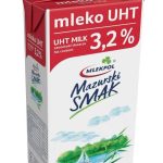 Молоко 3.2% жир.Mlekpol Mleko 1 л Польща