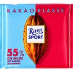 Шоколад чорний 55% какао Ritter Sport Kakao Klasse Німеччина 100 г