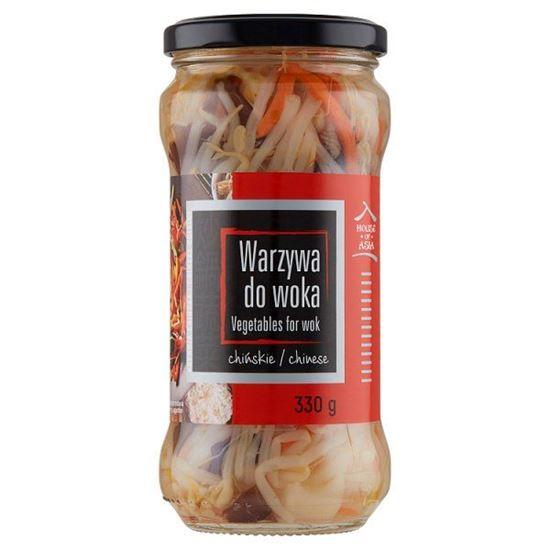Мікс хрустких овочів для WOKa Warzywa do Woka House of Asia 330 г Польща