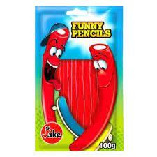 Желейні цукерки Забавний Олівець Jake Funny Pencils 100г Іспа