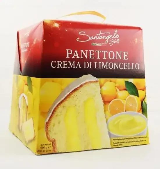 Панеттоне Santagelo PANETTONE alla crema di rosa 908г Італія