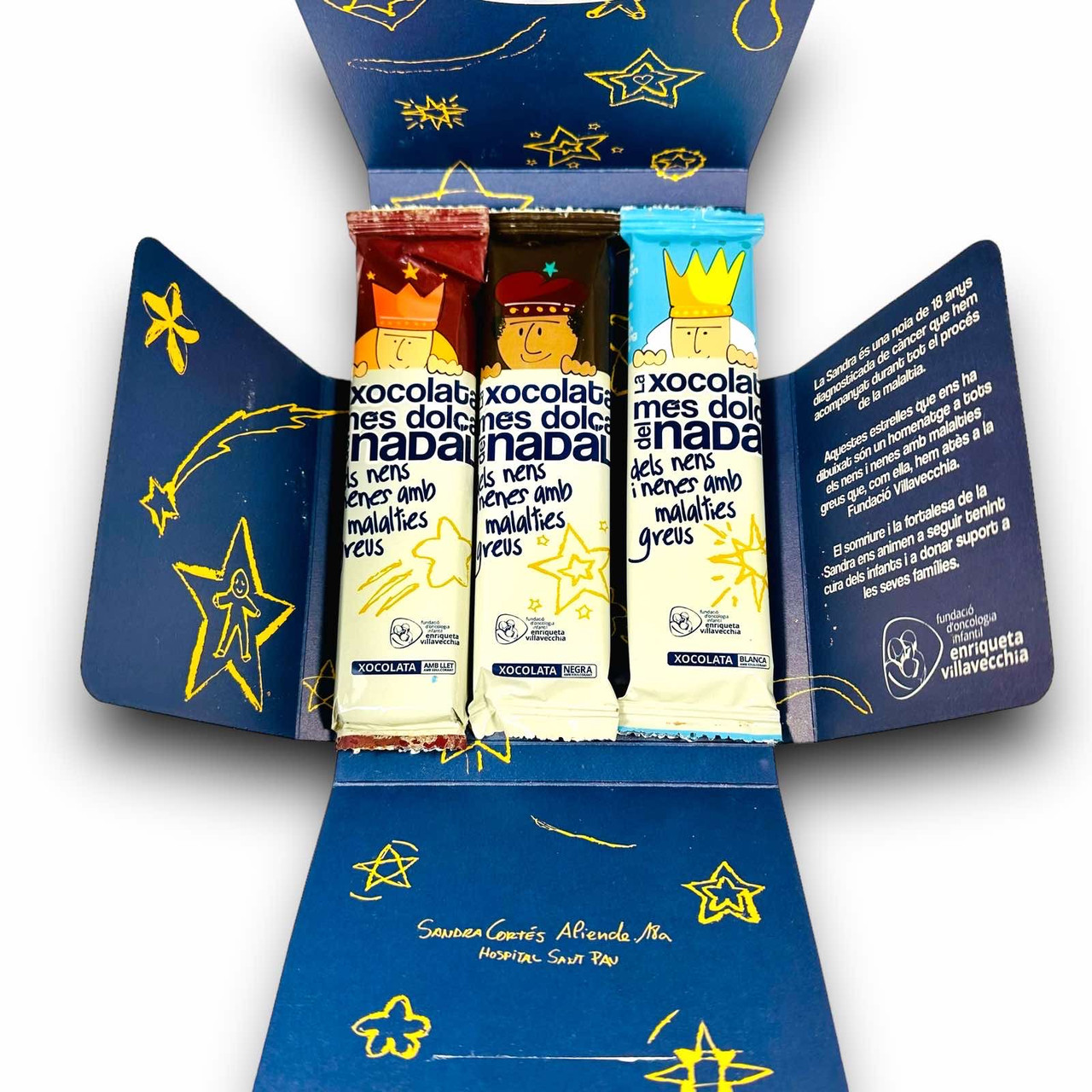 Шоколад Три короля Сходу БЕЗ ГЛЮТЕНА БЕЗ САХАРА Torras (3х30г) 60 г Іспанія