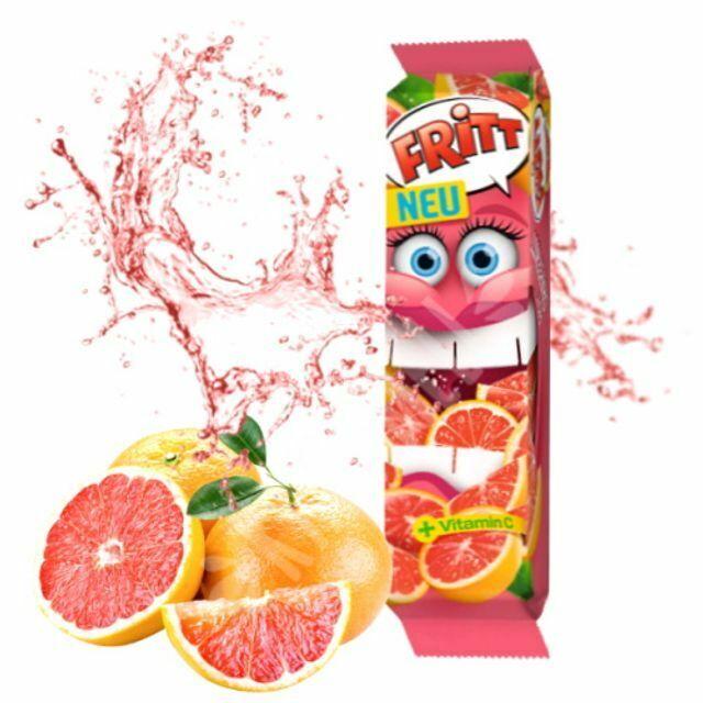 Желейні цукерки Fritt (жовті) грейпфут Німеччина 70 г