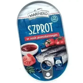 Шпроти в соусі Szprot w Sosie Pomidorowym Marinero170г Польща