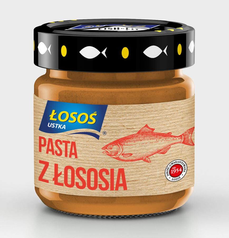 Паштет із тунця Losos Ustka Pasta z lososia 170г Польща