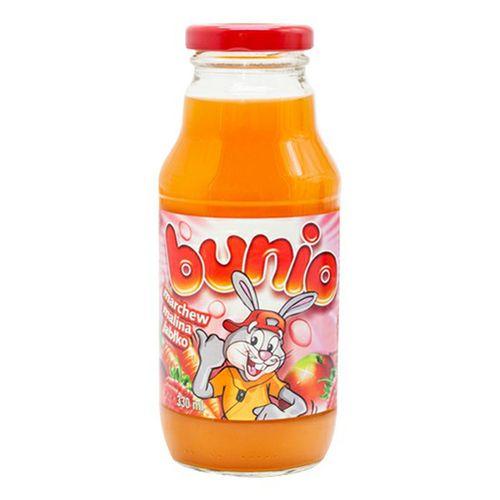 Сік морквяний, малина, яблуко Korkus Bunio Sok Польща 330 мл