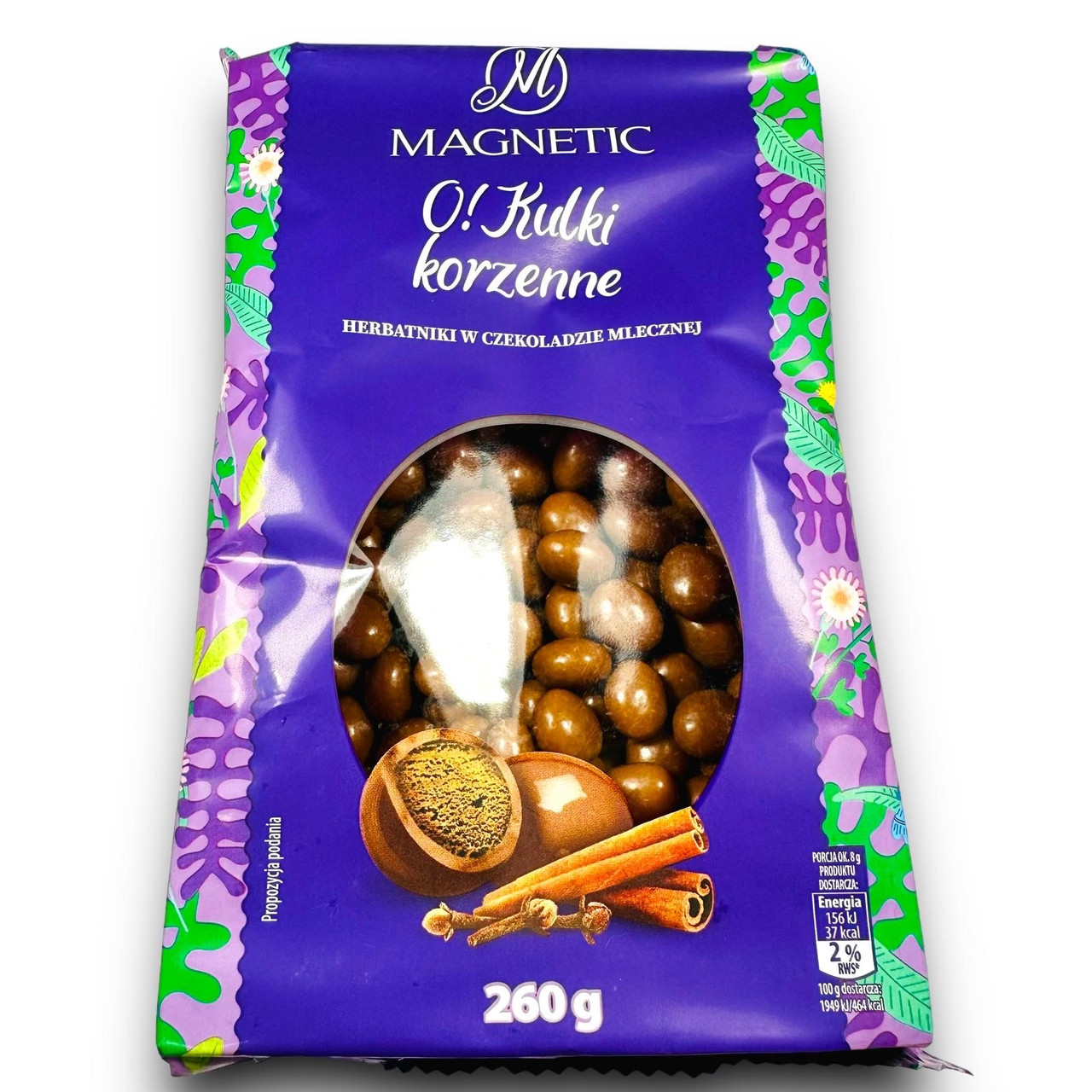 Печиво пряне - драже у молочному шоколаді Magnetic O!Kulki Korzenne 260г Польща