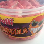 Желейні (жувальні) цукерки Trolli -Дракула-Зуби Німеччина 1050г (150 шт)