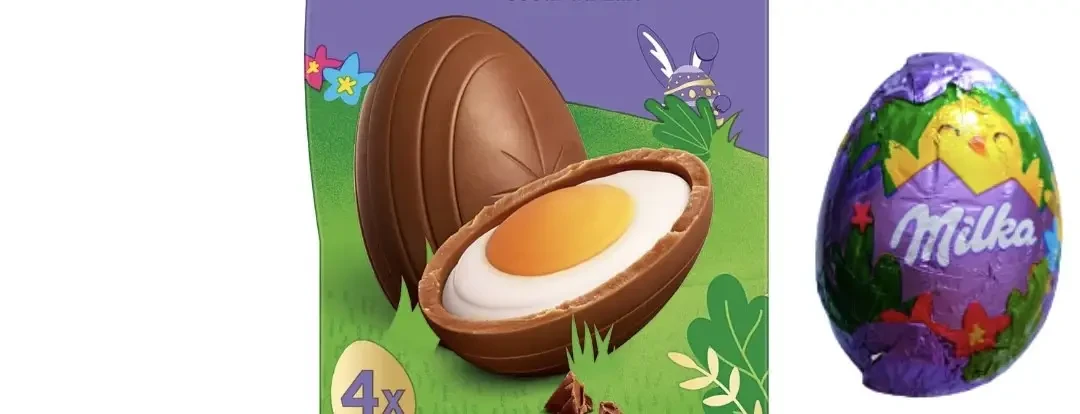 Шоколадне яйце Milka (Мілка) 31 г