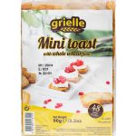 Міні-тости з борошна незбираного пшеничного зерна Grielle Mini Toast 90г Португалія