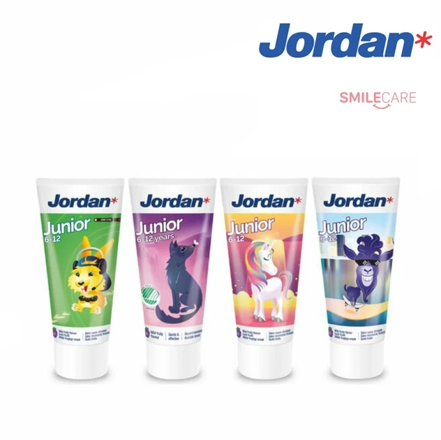 Дитяча зубна паста 6-12 років Jordan Junior 75мл Швеція
