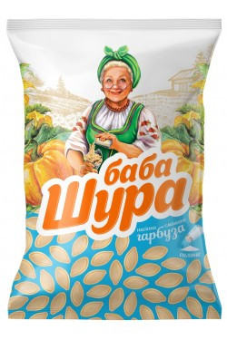 Насіння гарбуза із сіллю "Баба Шура" 70 г