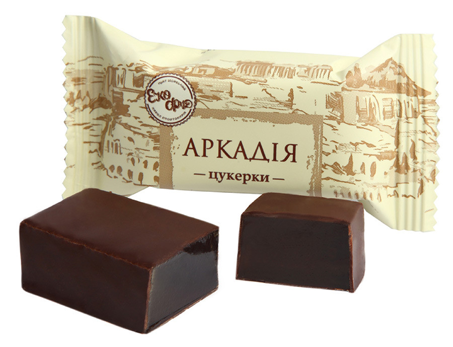 Цукерки желейні з ароматом апельсина Аркадія 1кг