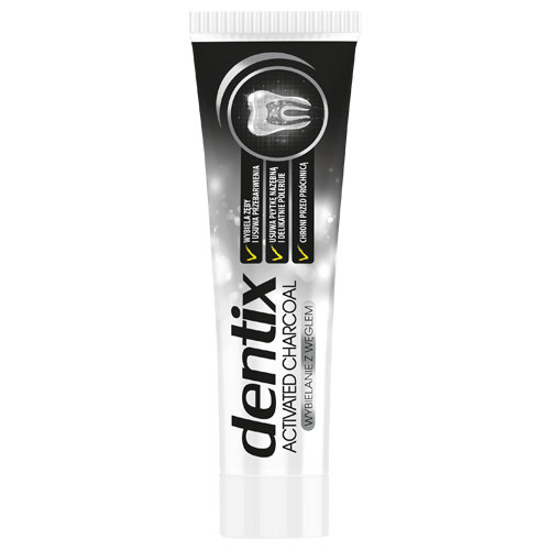 Зубна паста Вибілювальна Dentix EXTRA CLEAN WHITE 125 мл Польща