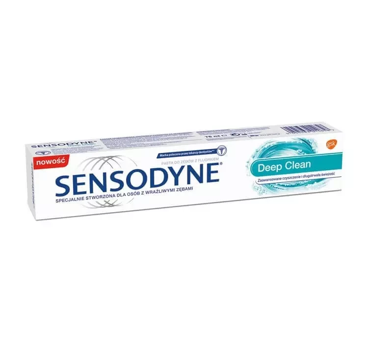 Зубна паста для гіперчутливих зубів Sensodyne Deep Clean 75мл Великобританія