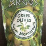 Оливки зелені Argos Greek Olives Super Mammouth Bio 100% Natural 900/505г Греція