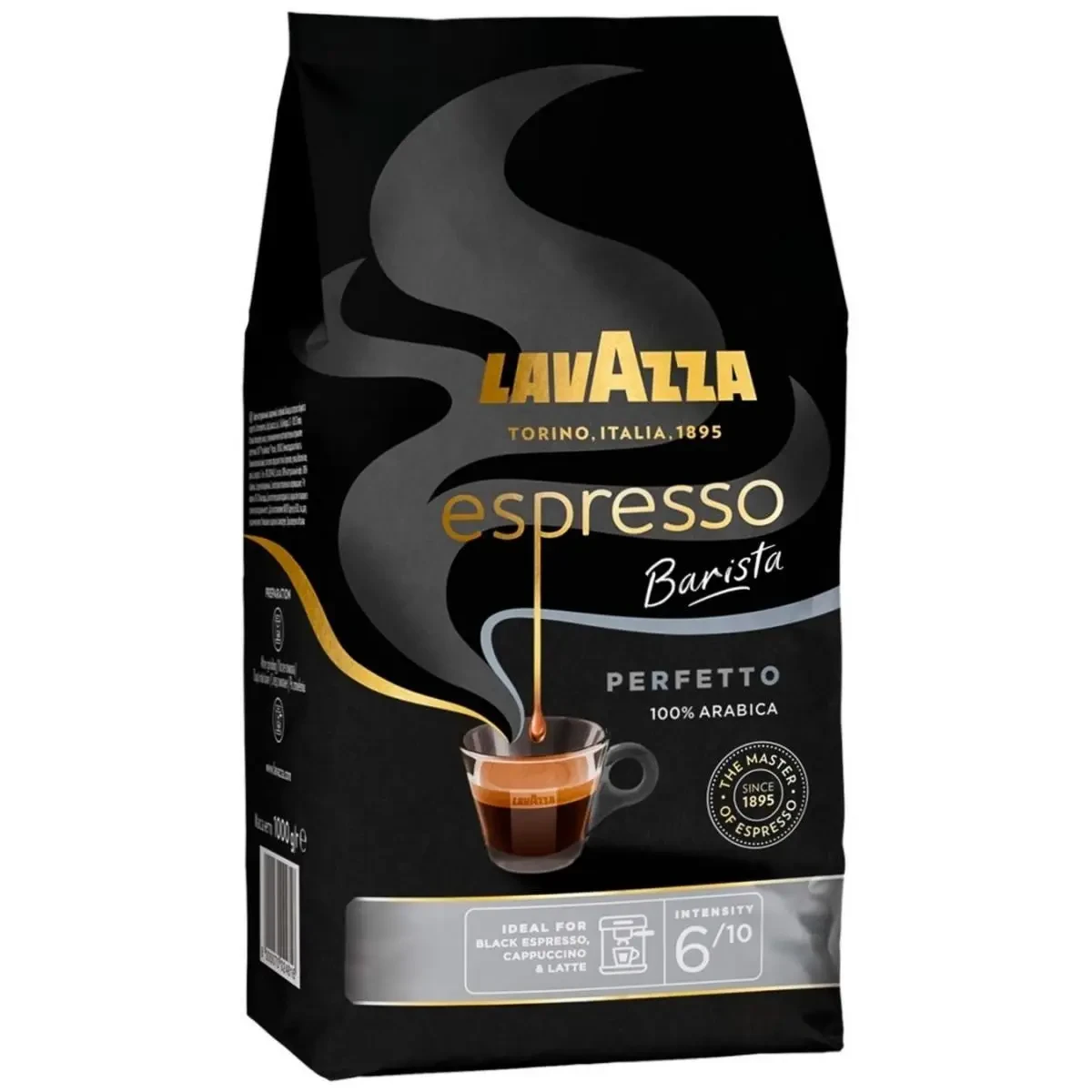 Кава в зернах 100% арабіка LavAzza Espresso Perfetto 1 кг Італія