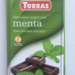 Шоколад без цукру і глютену Torras чорний з м'ятою Іспанія 75г