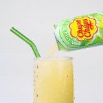 Напій газований зі смаком дині та вершків Chupa Chups Melon&Cream 345мл Корея