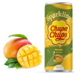Напій газований зі смаком дині та вершків Chupa Chups Melon&Cream 330 мл ж/б