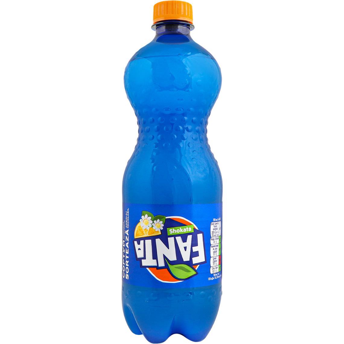 Напій сильногазований лимон і бузина Fanta Shokata 0,75 л ПЕТ