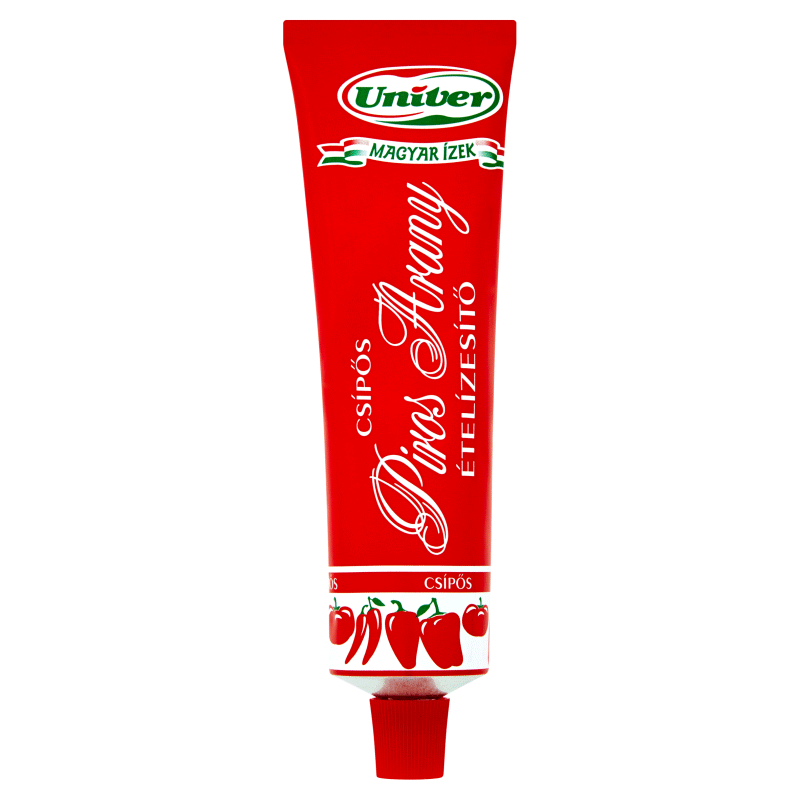 Соус із солодким червоним перцем Univer Csemege Piros Arany Etelizesito у тубі 70г