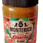 Арахісова паста без глютену Monterico Crunchy 500г Іспанія