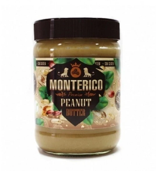 Арахісова паста без глютену Monterico Premium 500г Іспанія