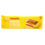 Шоколад молочний з Карамеллю і фундуком Terravita Caramel & Hazelnuts 235 г Польща