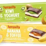 Шоколад молочний із бананом і карамеллю Terravita Banana & Toffee 235 г Польща