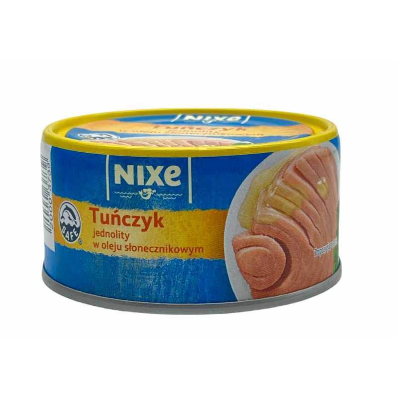 Тунец в подсолнечном масле Nixe Tunczyk jednolity 185г  Германия