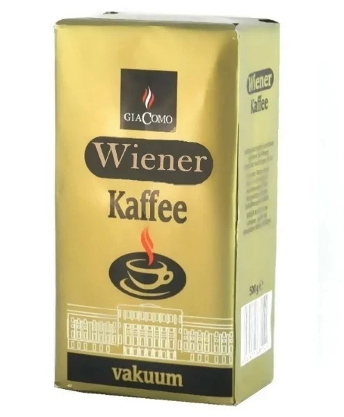 Кава мелена GiaComo Wiener Kafe vakuum 500 г Німеччина