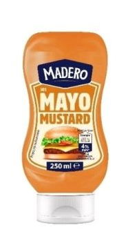 Соус майонезно — гірчичний MADERO Sos Mayo Mustard 250 мл Польща