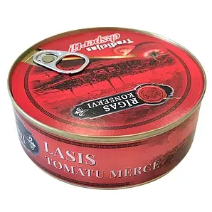 Лосось у томатному соусі Rigas Konservi Lasis Tomatu Merce 220г Латвія
